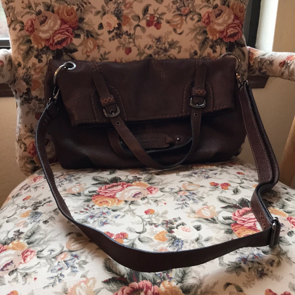 Dark Brown crossbody purse by Nine West